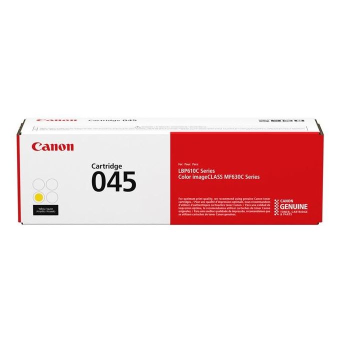 Canon 045 Toner per Stampante Laser 1300 Pagine Giallo