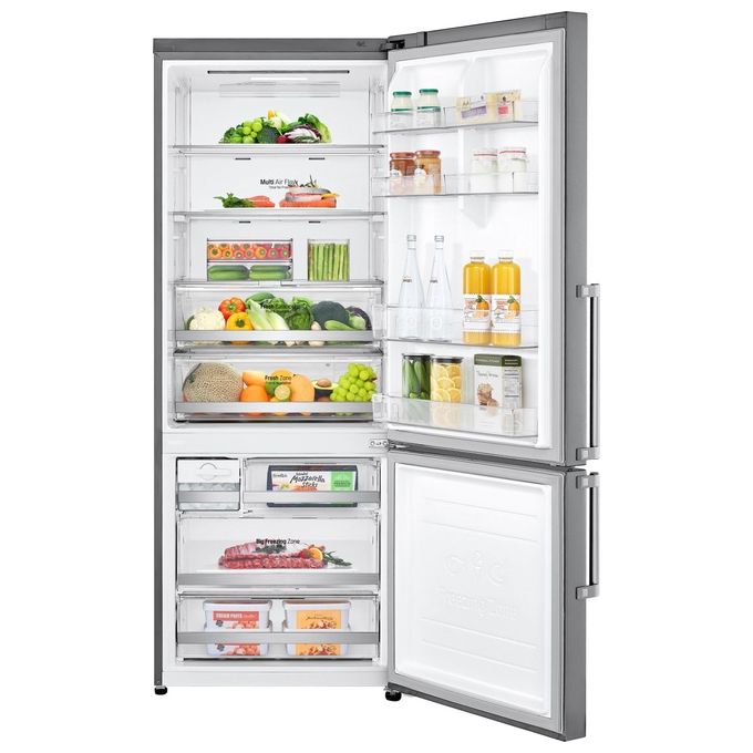 LG GBB567PZCMB Frigorifero Combinato Total No Frost 462 Litri 70cm Classe Energetica E Door and Linear Cooling Wi-Fi Acciaio Inox