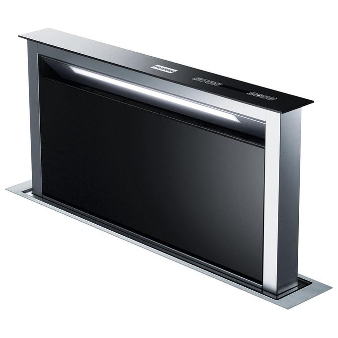 Franke FDW 908 IB XS Cappa Downdraft 88 cm Touch Control 420 mc-h 3 velocita' Cristallo Nero-Inox 110.0365.588