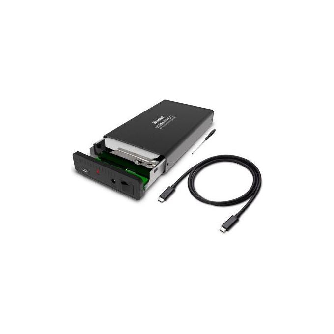 Hamlet HXD35TCU31 Box esterno 3.5 SATA 6Gb-s 600 MBps USB-C