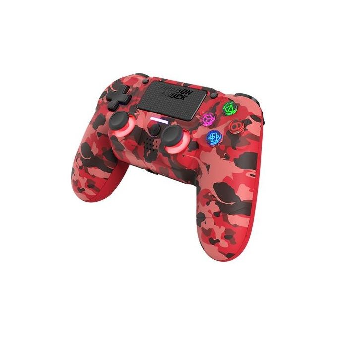 Dragon Mizar Wireless Red Camo per PlayStation 4