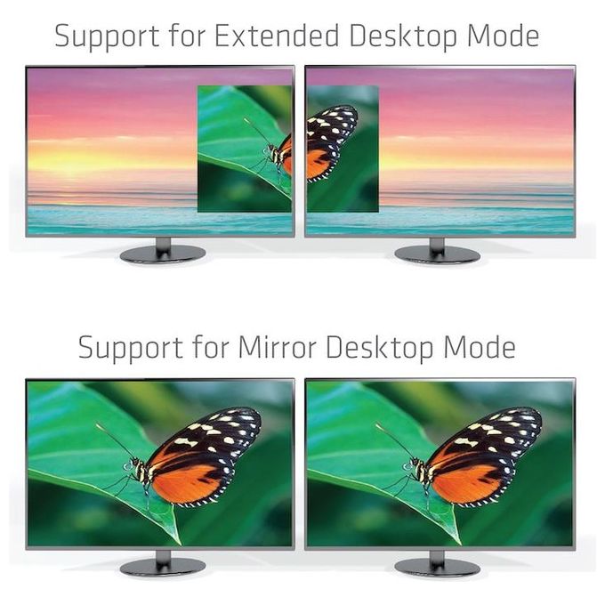 Club3d Adattatore type c tb3 to 2x Displyport p 4k 60hz