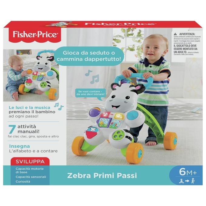 Fisher Price Zebra Primi Passi