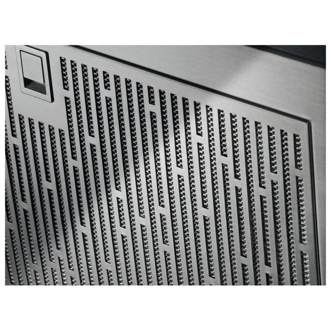 Electrolux KFTB19X Cappa a Camino Classe energetica A+ 5 Velocita' Aspirante o Filtrante SilenceTech Funzione Breeze 90 cm Inox