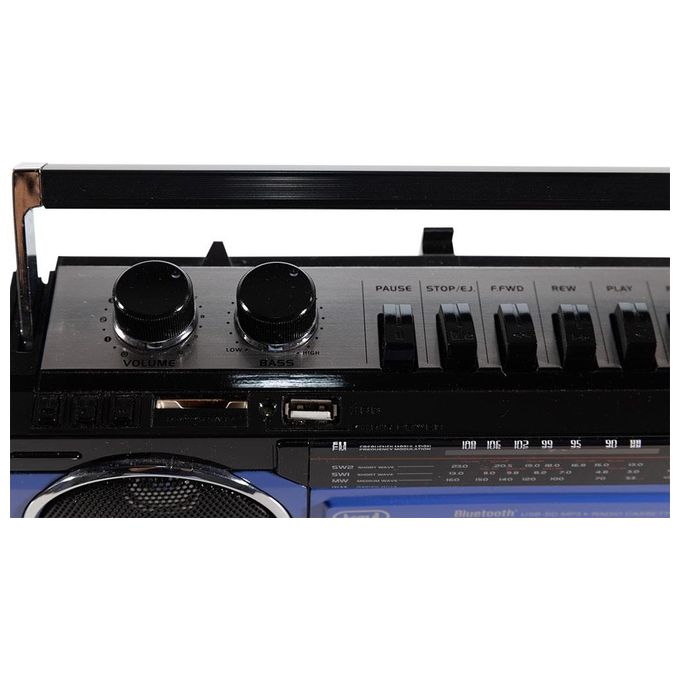 TREVI  RADIO REGISTRATORE BLUETOOTH  BLU