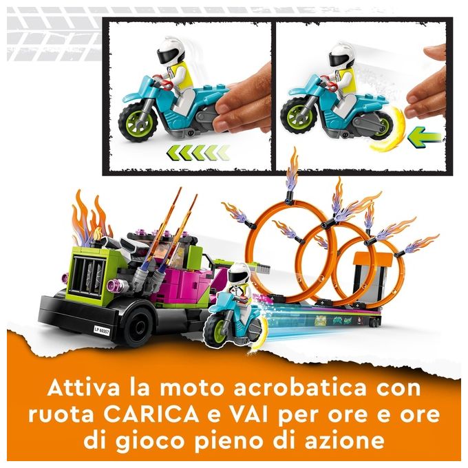 LEGO Stunt Truck: sfida dell'anello di fuoco