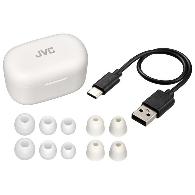 JVC HA-A25T Auricolare True Wireless Stereo (TWS) In-ear Musica e Chiamate Bluetooth Bianco
