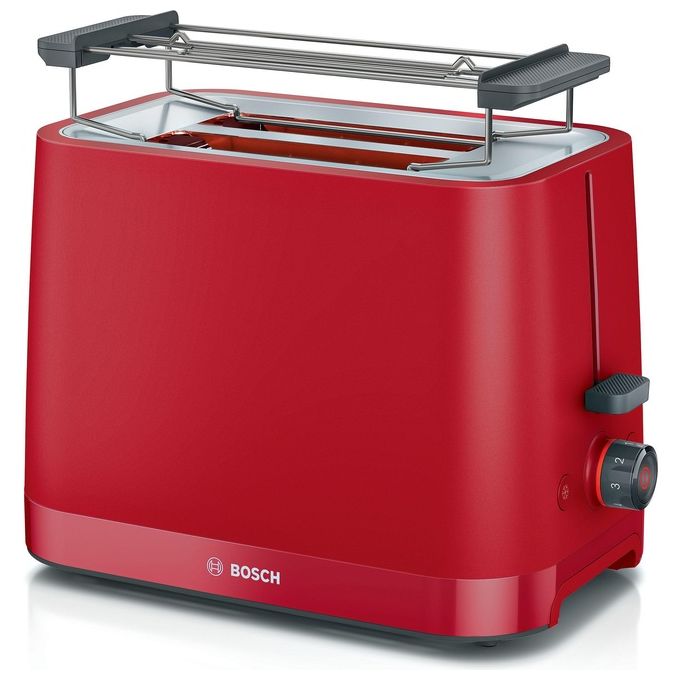 Bosch TAT3M124 Tostapane 2 Fette 950W Rosso