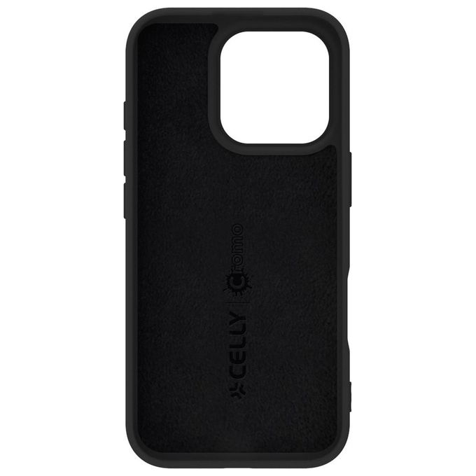 Celly Cromo Cover per iPhone 16 Pro Nero