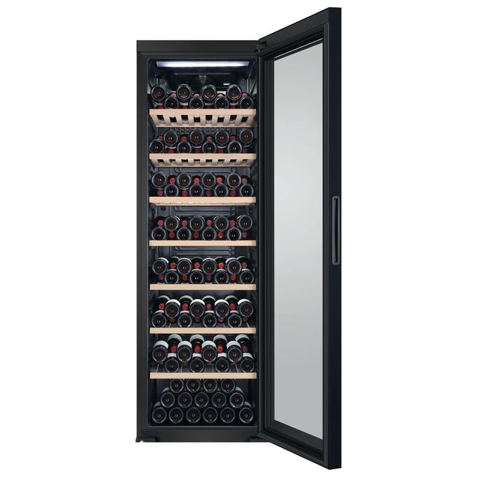 Haier Wine Bank 60 Serie 5 WS190GA Cantinetta vino con compressore Libera installazione Nero 189 bottiglie