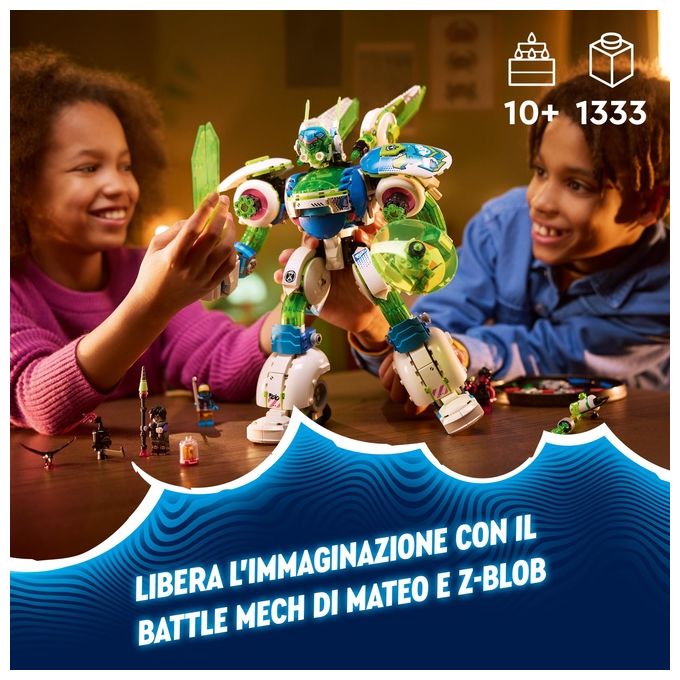 Lego Dreamzzz Battle Mech di Mateo e Z-blob