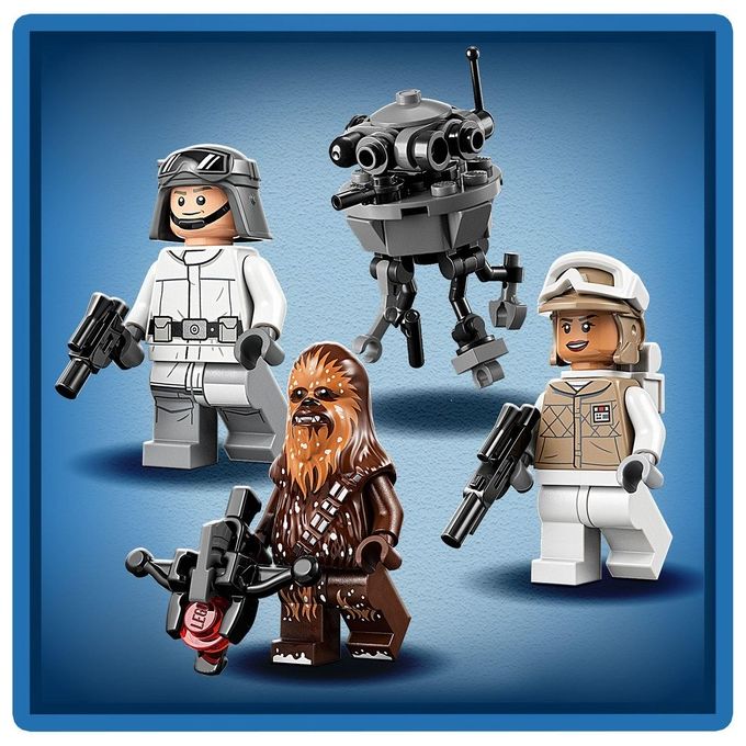 LEGO Star Wars At-St di Hoth con Minifigure di Chewbacca e Droide