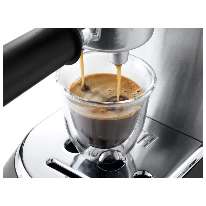 De'Longhi Dedica Style EC685.M, Macchina per Espresso Manuale-Automatica, Argento
