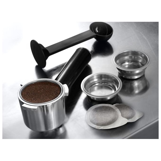 De'Longhi Dedica Style EC685.M, Macchina per Espresso Manuale-Automatica, Argento