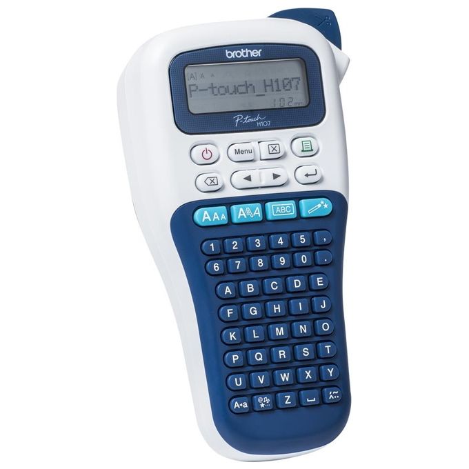 Brother Pt-h107 X Stampante per Etichette fino a 12mm Alimentazione con Batterie AA