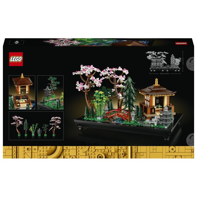 LEGO Icons 10315 Il Giardino Tranquillo, Kit Giardino Botanico Zen per Adulti con Fiori di Loto, Regalo per Donna e Uomo
