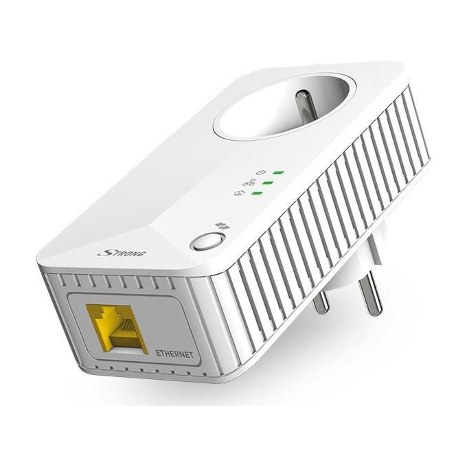Strong Powerline 500 Kit 500 Mbit-s Collegamento Ethernet Lan Bianco 2 Pezzi
