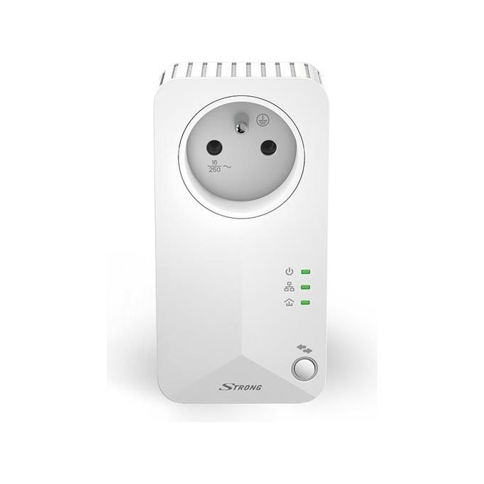 Strong Powerline 500 Kit 500 Mbit-s Collegamento Ethernet Lan Bianco 2 Pezzi