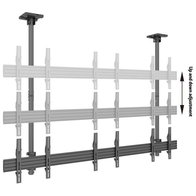 Nilox Mb3477 Supporto per Display Espositivi 65'' Nero