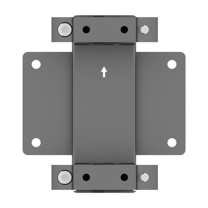 Multibrackets 3668 Hardware Connettore Longarine-Palo