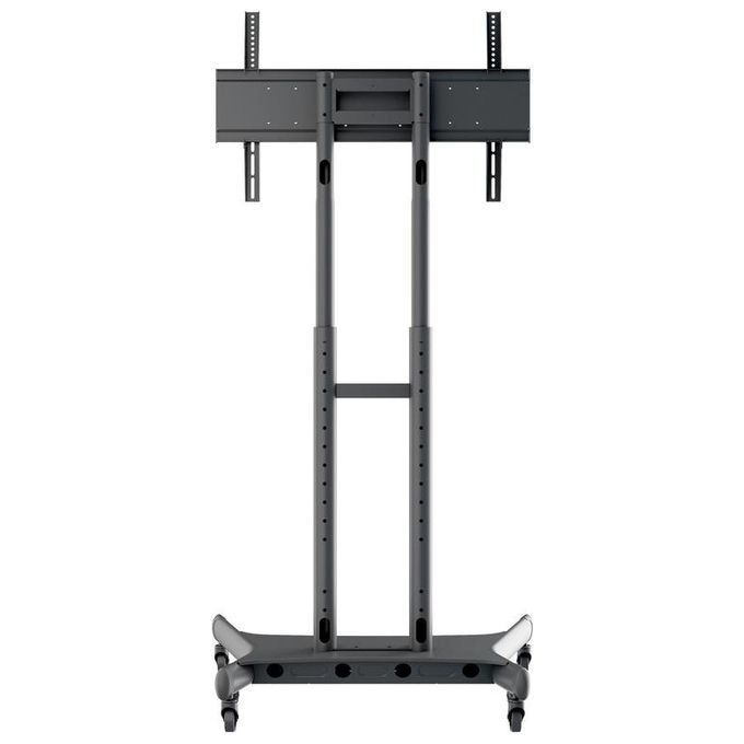 ITB MB4627 Banco a Rotelle per Monitor Portatili a Schermo Piatto Nero