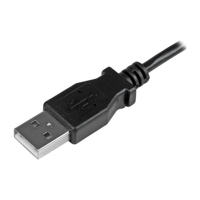 Startech.com Cavo Micro-Usb da Ricarica e Sincronizzazione Angolato Sinistra da 0.5mt