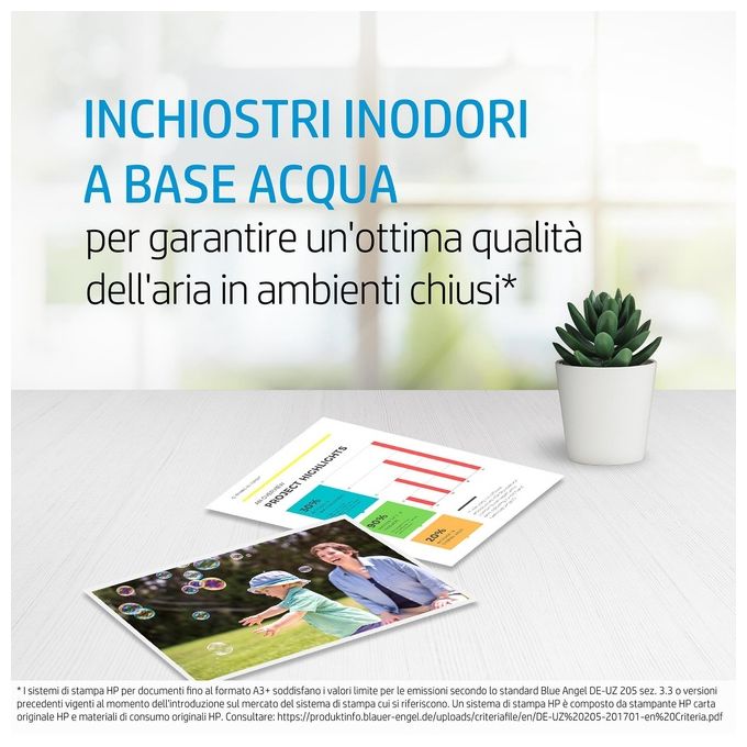 HP 303 4 ml tricromia basata su pigmenti originale cartuccia inchiostro per Envy Photo 62XX, Photo 71XX, Photo 78XX
