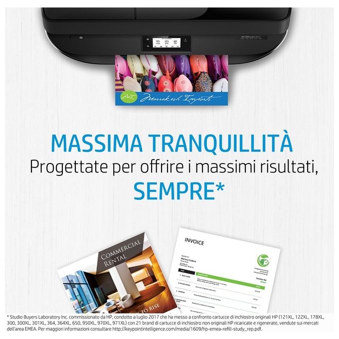 HP 303 4 ml tricromia basata su pigmenti originale cartuccia inchiostro per Envy Photo 62XX, Photo 71XX, Photo 78XX