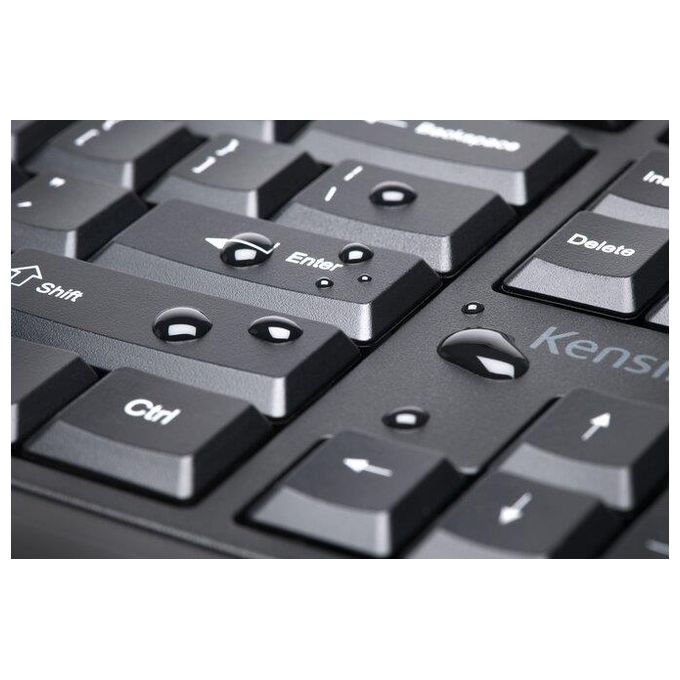 Kensington Pro Fit Low-Profile Desktop Set Set mouse e tastiera wireless 2.4 GHz