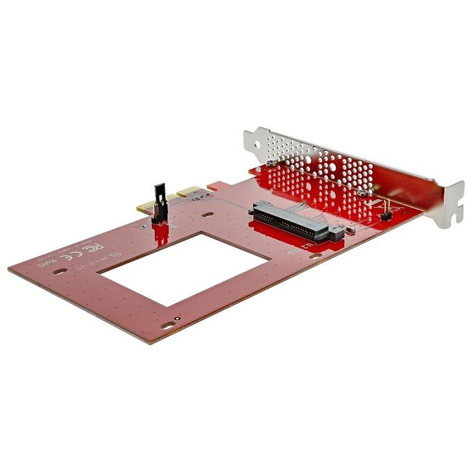 StarTech Scheda Adattatore PCI Express ad U.2 NVMe Ssd Sff-8639 da 2,5'' PCIe 3.0 x4