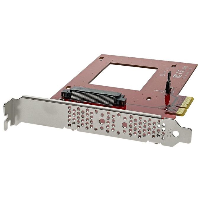 StarTech Scheda Adattatore PCI Express ad U.2 NVMe Ssd Sff-8639 da 2,5'' PCIe 3.0 x4