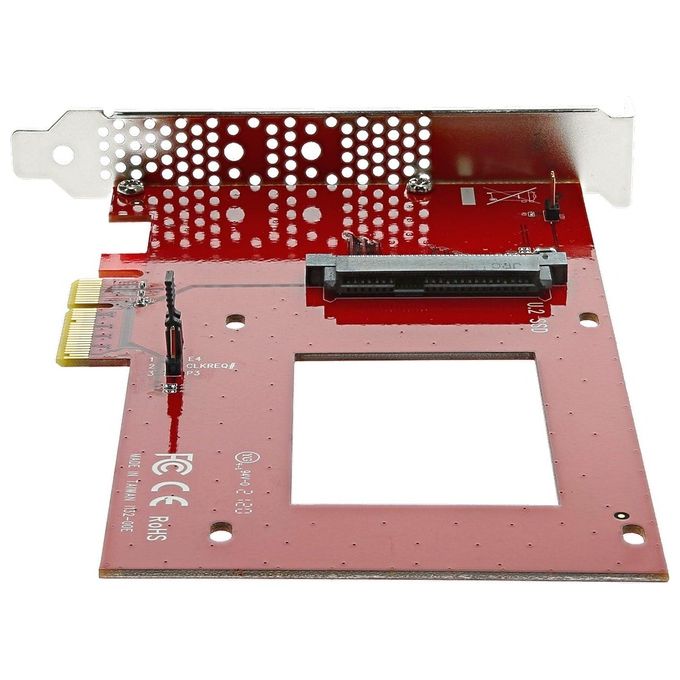 StarTech Scheda Adattatore PCI Express ad U.2 NVMe Ssd Sff-8639 da 2,5'' PCIe 3.0 x4