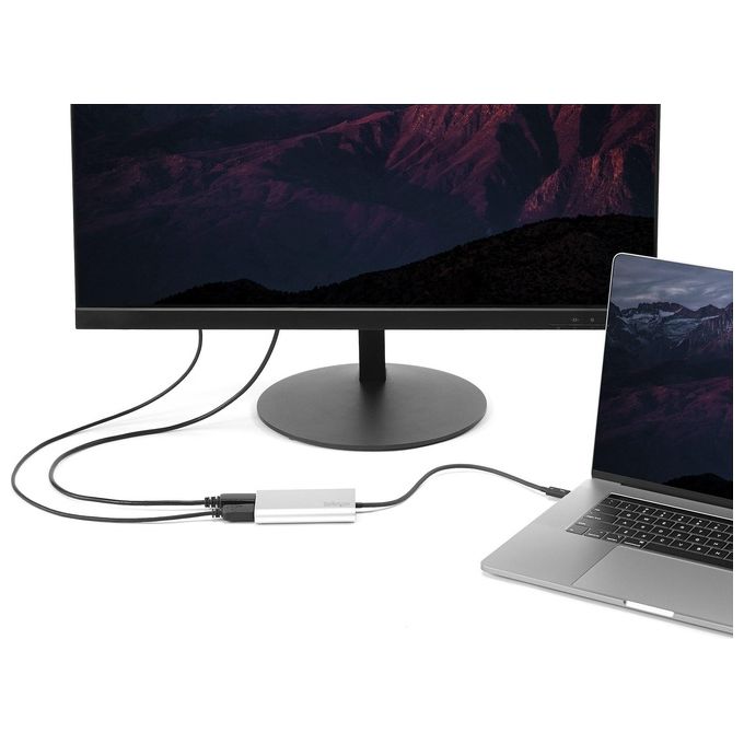 StarTech Adattatore DisplayPort a Thunderbolt 3 4K 60Hz Compatibile Mac e Windows