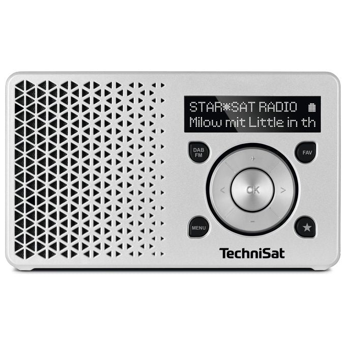 Technisat DigitRadio 1 Radio Portatile Digitale Argento
