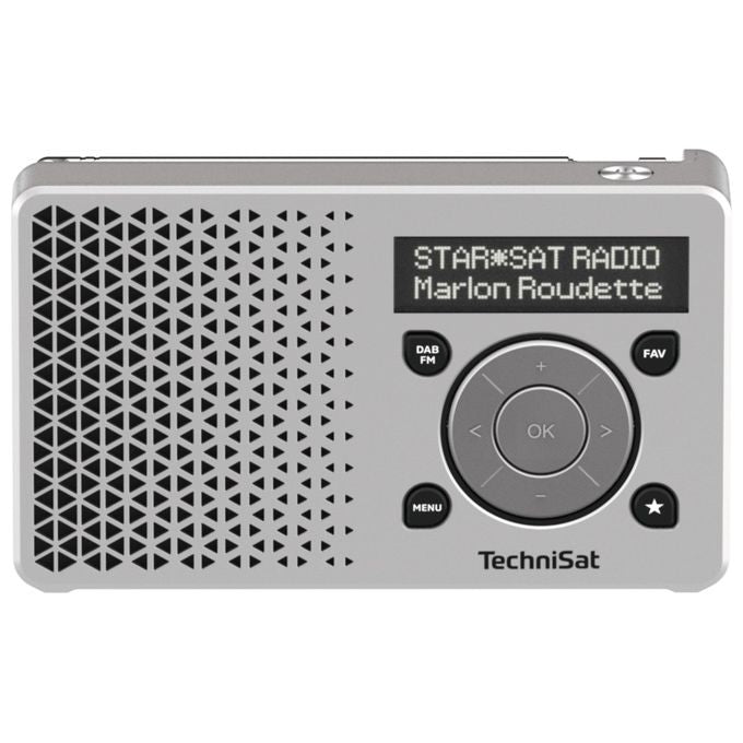 Technisat DigitRadio 1 Radio Portatile Digitale Argento