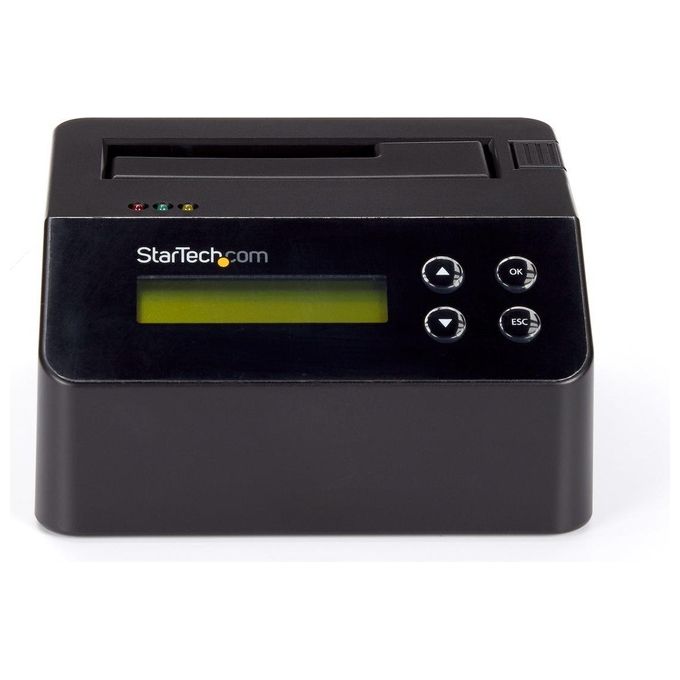 Startech Dock Autonomo ed Eraser per Sata da 2,5''-3,5'' Supporto 4Kn