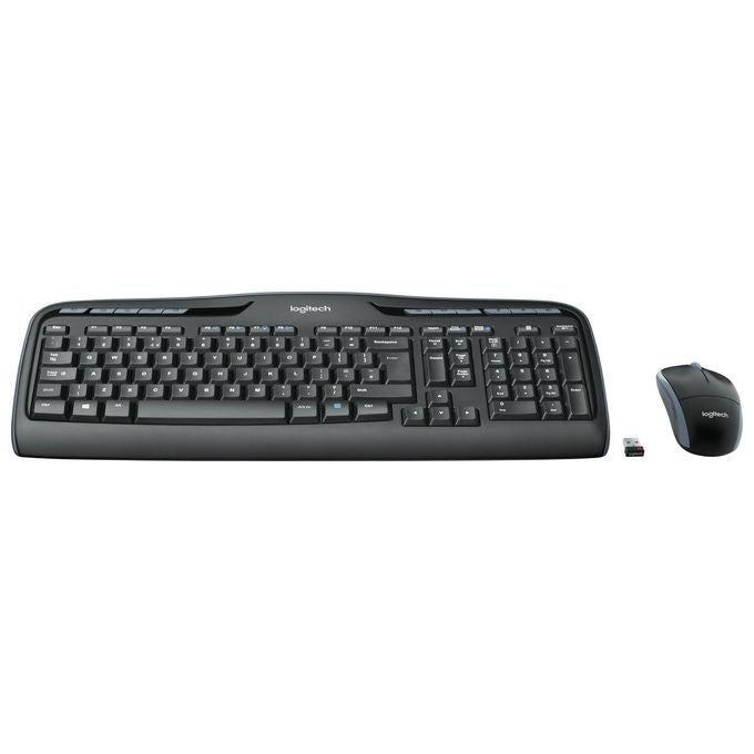 Logitech MK330 Tastiera RF Wireless QWERTZ Tedesco Nero