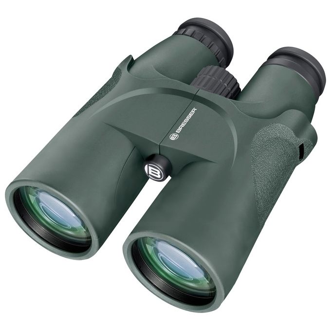 Bresser Condor 9x63 Binocolo con Prisma a Tetto e Impermeabile Nero-Verde