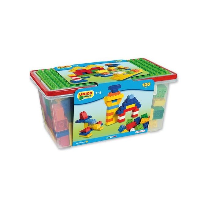 Androni Giocattoli 8502 Secchiello 120 Pezzi Unicoplus