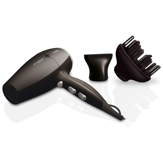 Ga.ma GH0301 Diamond Ceramic Asciugacapelli Professionale 2300W Nero