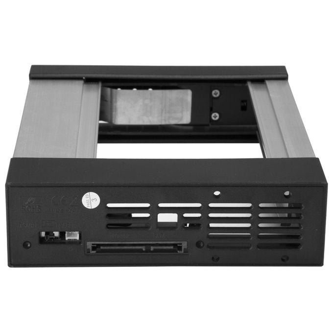 Startech Modulo Hot Swap per Disco Rigido da 5,25'' a 3,25'' per Dischi Sata-Sas da 3,5'' Trayless Allumunio