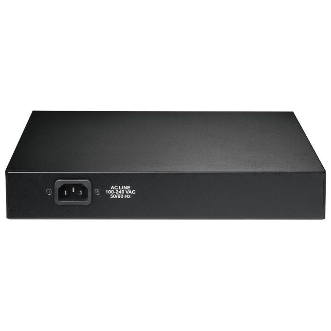 Edimax ES-1008P V2 Switch di Rete Fast Ethernet 10-100 Nero Supporto Power Over Ethernet
