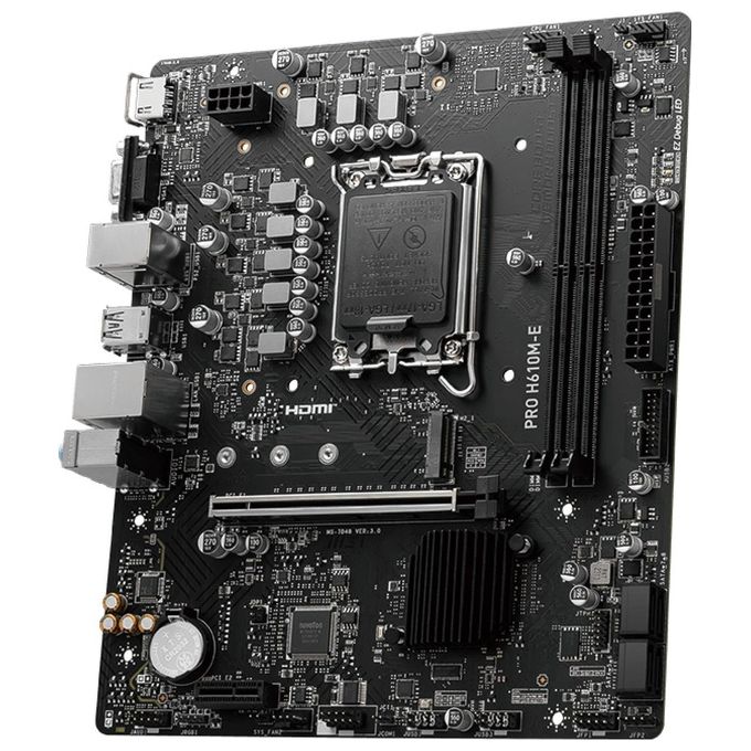 MSI PRO H610M-E Scheda Madre Intel H610 LGA 1700 micro ATX