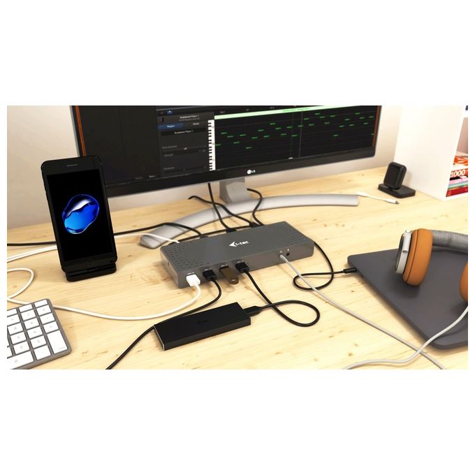 I-Tec Usb 3.0 - Usb-c - Thunderbolt 3 Dual Display Docking Station