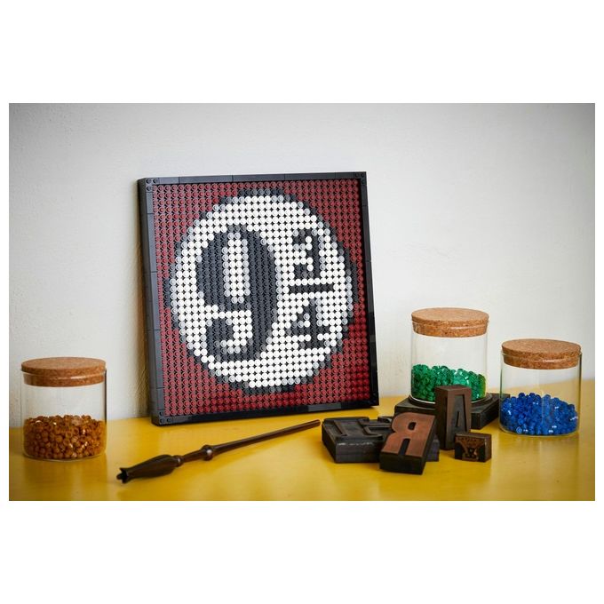 LEGO Art Harry Potter Hogwarts Crests