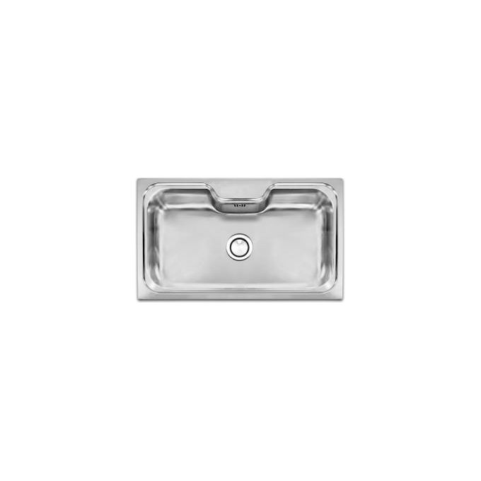 Apell CR860IBC Serie Criteria Lavello Acciaio Inox da Incasso Monovasca 86x50cm