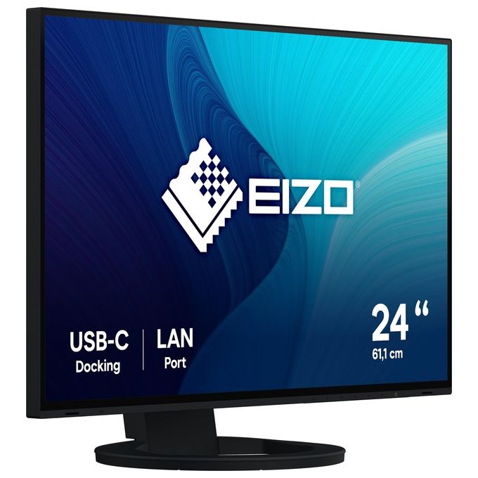 EIZO Monitor 24.1'' LED IPS EV2495-BK 1920 x 1200 WUXGA Tempo di risposta di 5 ms