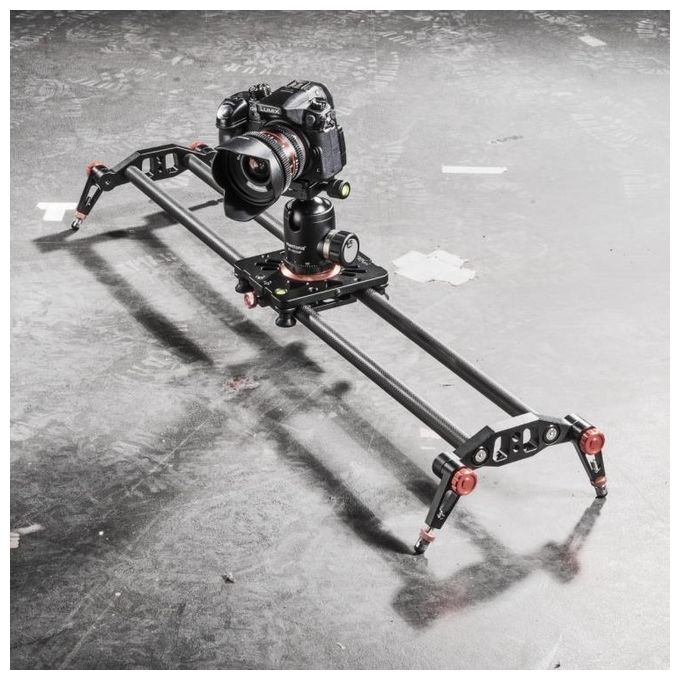 Walimex Pro Treppiede a Binario in Carbonio Pro 100