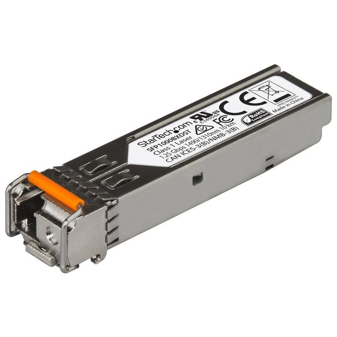 StarTech.com Modulo Ricetrasmettitore SFP in Fibra Gigabit Conforme MSA - 1000Base-BX Downstream
