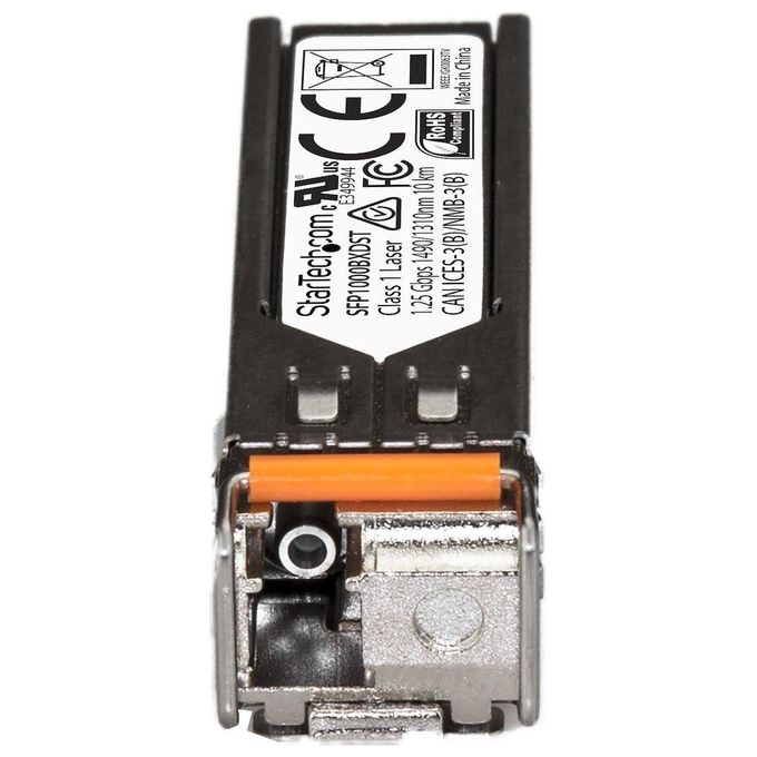 StarTech.com Modulo Ricetrasmettitore SFP in Fibra Gigabit Conforme MSA - 1000Base-BX Downstream